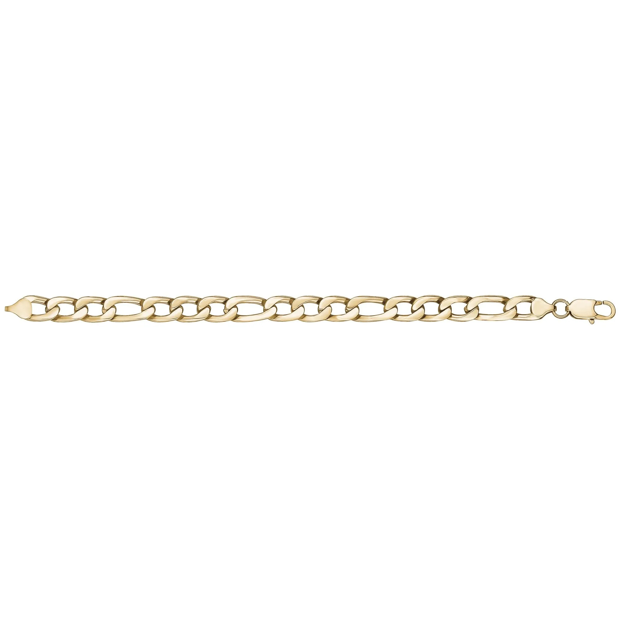 10mm Figaro Link Bracelet