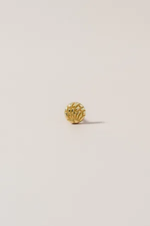 14K Mini Concha Stud