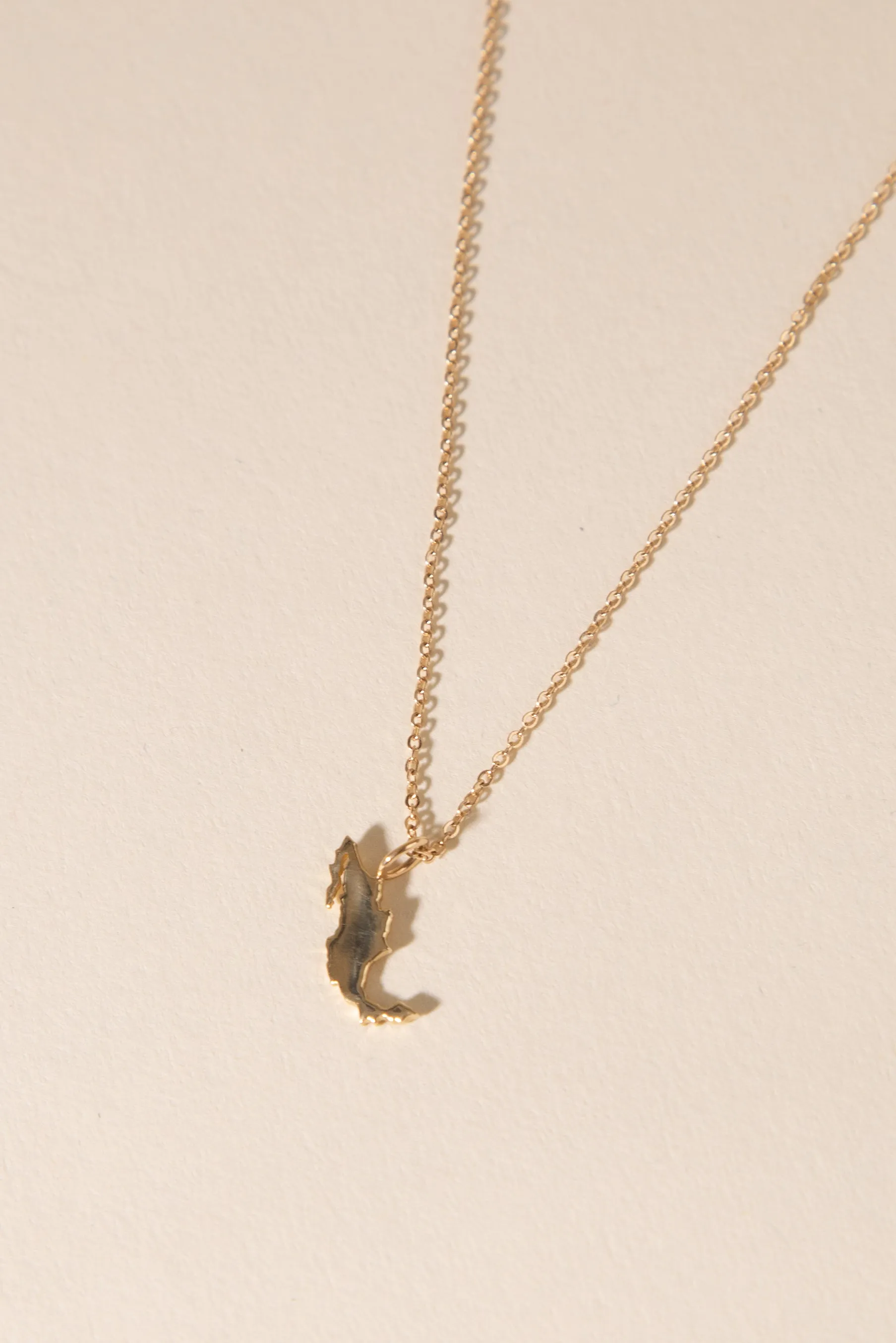 14K Mini Origin 'México' Necklace