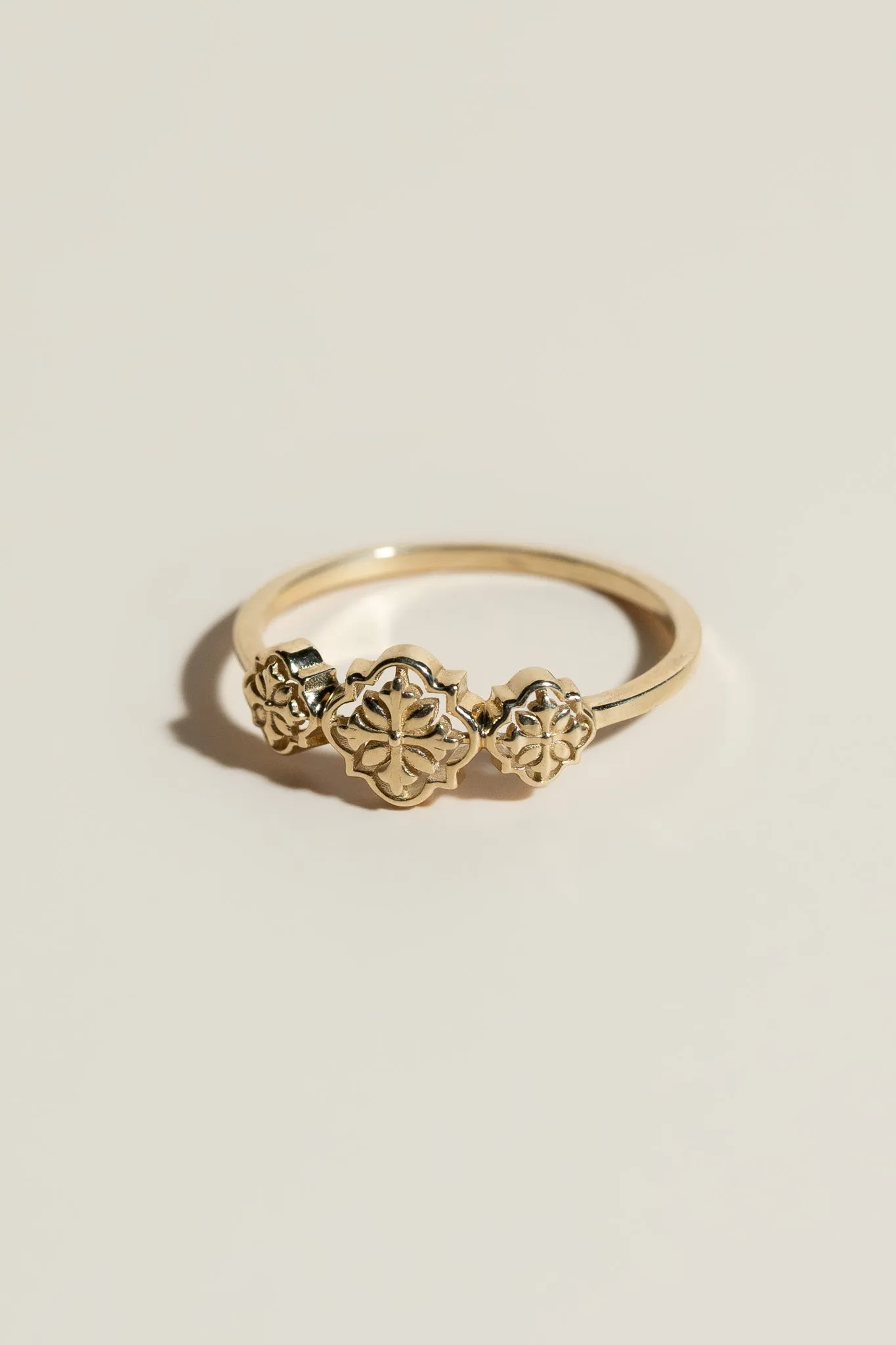14K Tres Talaveras Ring