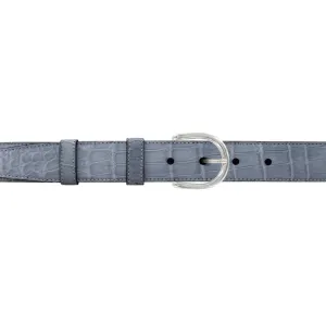 1" Slate Seasonal Belt with Denver Casual Buckle in Polished Nickel