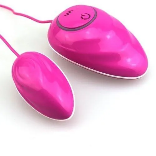4450M      Double Click Your Mouse 10 Function Pink Vibrating Egg - LAST CHANCE - Final Closeout!