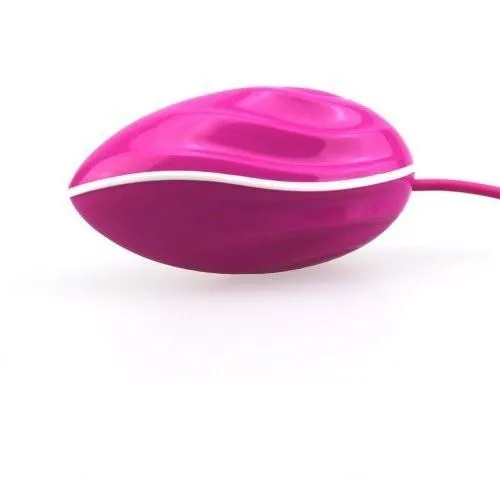 4450M      Double Click Your Mouse 10 Function Pink Vibrating Egg - LAST CHANCE - Final Closeout!