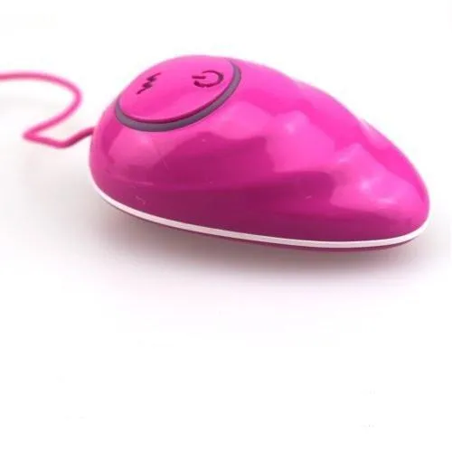 4450M      Double Click Your Mouse 10 Function Pink Vibrating Egg - LAST CHANCE - Final Closeout!