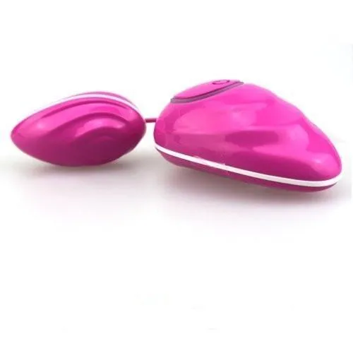4450M      Double Click Your Mouse 10 Function Pink Vibrating Egg - LAST CHANCE - Final Closeout!