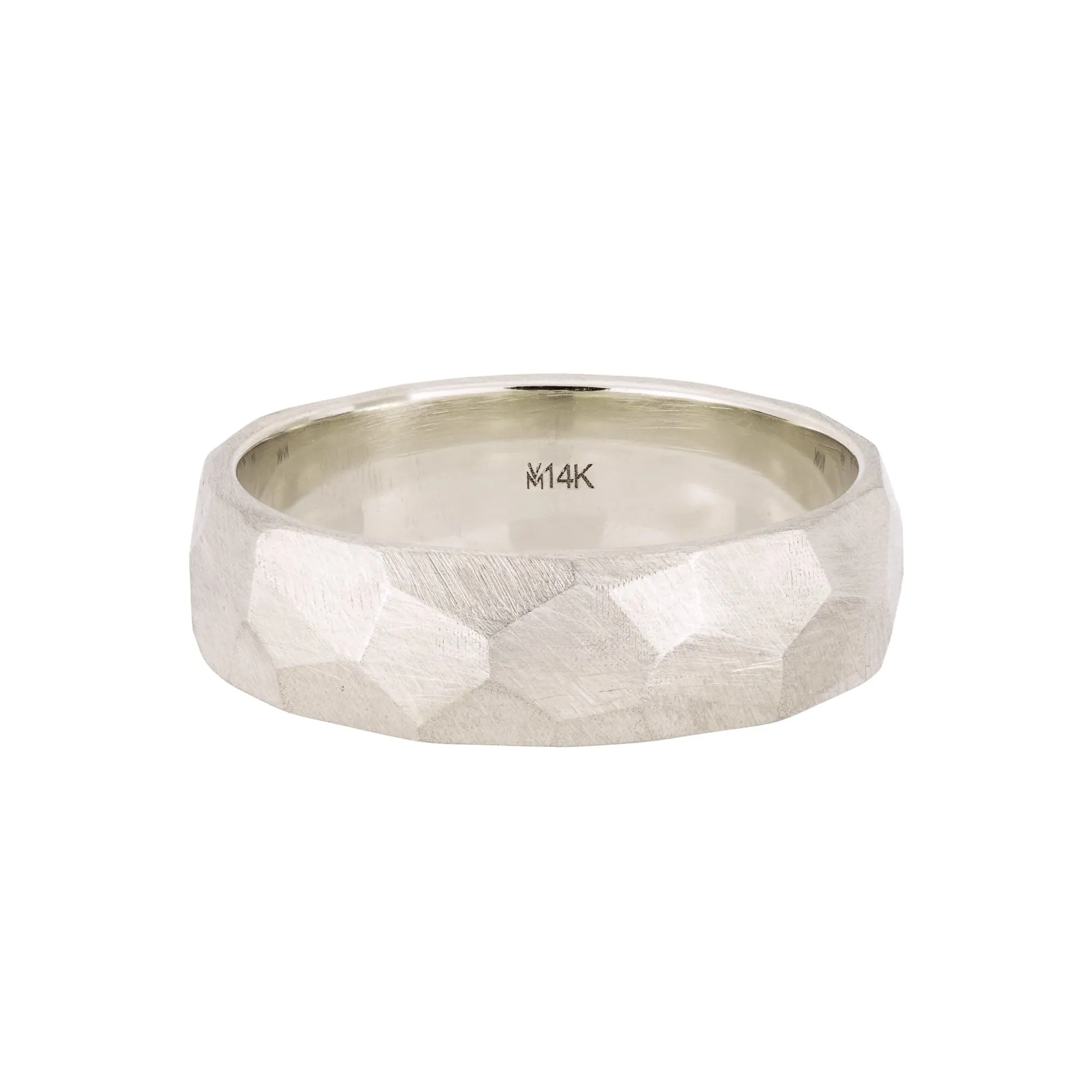 6mm Geo Wedding Band