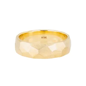 6mm Geo Wedding Band