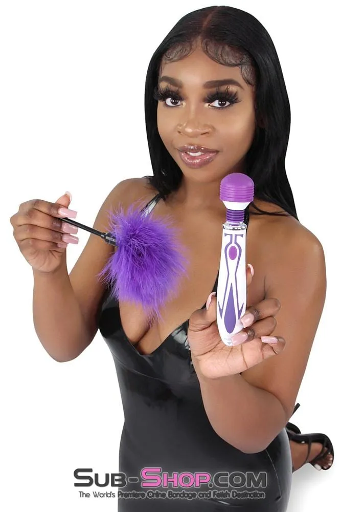 7183M      20 Function Cordless Mini Wand Vibrator
