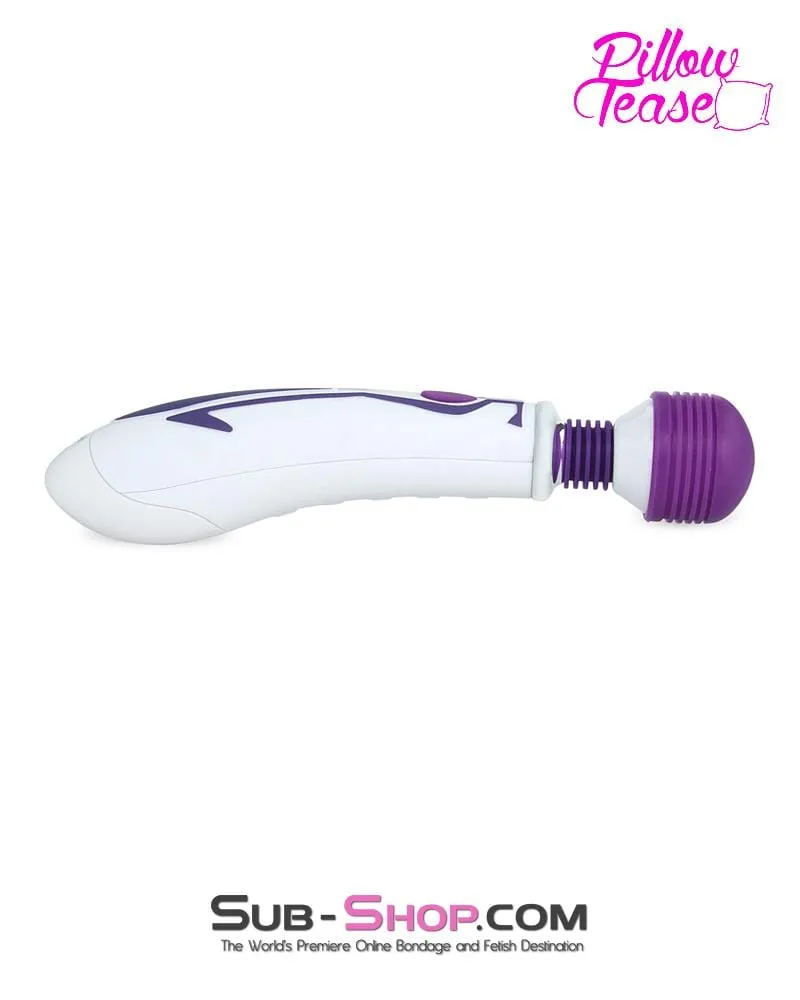 7183M      20 Function Cordless Mini Wand Vibrator