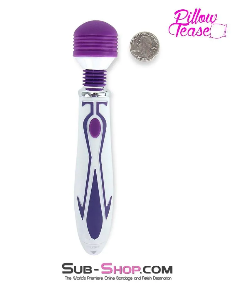 7183M      20 Function Cordless Mini Wand Vibrator