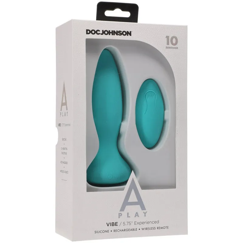 A-Play - Vibe - Experienced - Rechargeable  Silicone Anal Plug With Remote