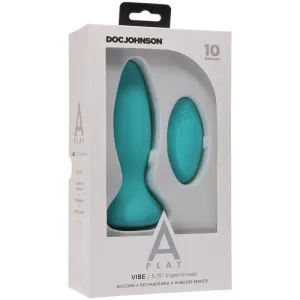 A-Play - Vibe - Experienced - Rechargeable  Silicone Anal Plug With Remote