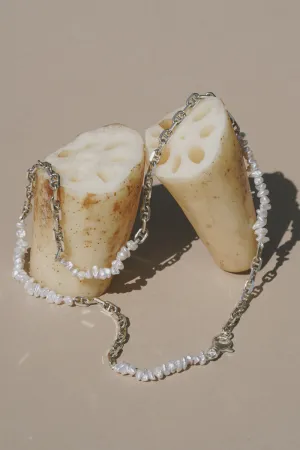 Ace Pearl Link Necklace
