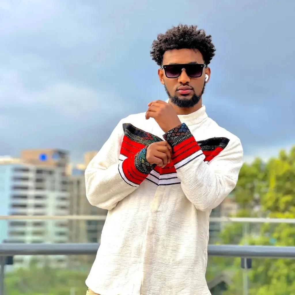Addisu Ethiopian Men Shirt