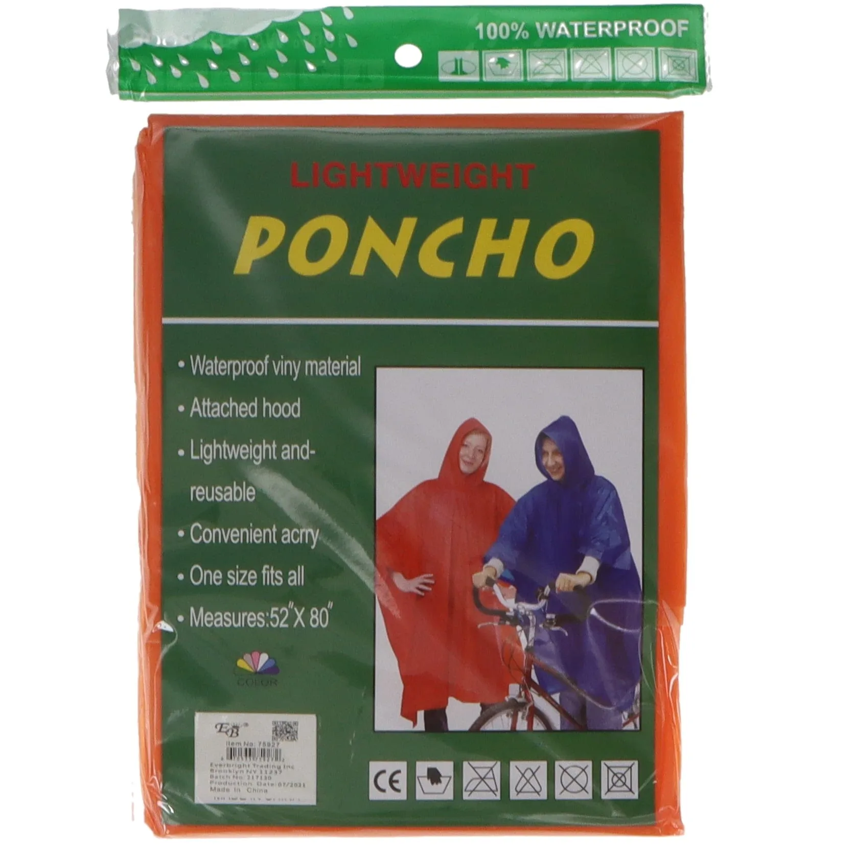 Adult Poncho