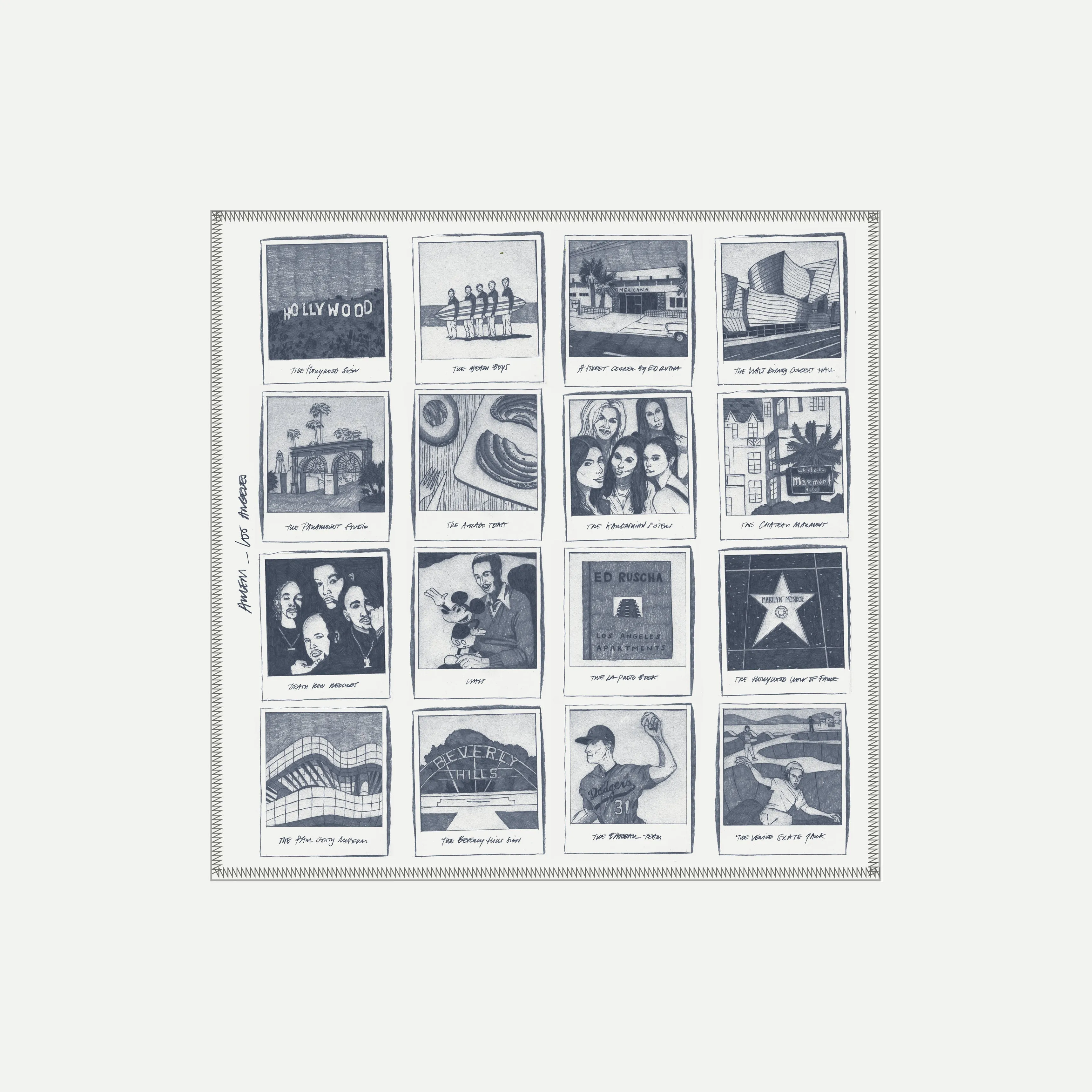 AHLEM Los Angeles Collector's Cleaning Cloth