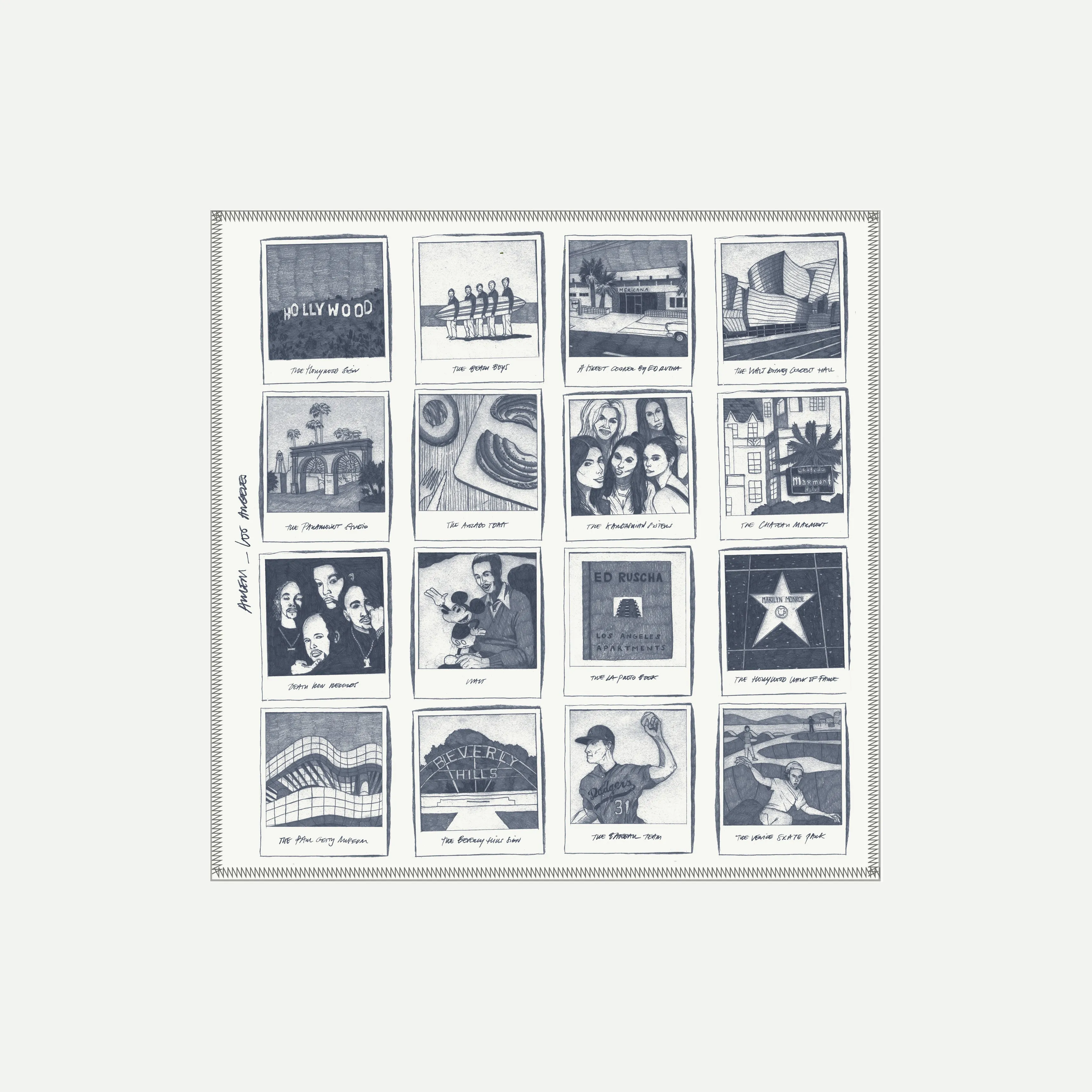 AHLEM Los Angeles Collector's Cleaning Cloth