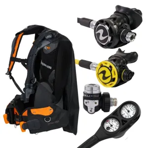 Aqualung Lightweight Travel Dive Equipment Package