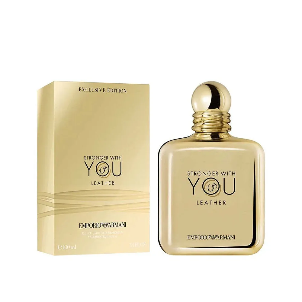 Armani Stronger With You Leather  EDP 100 ml