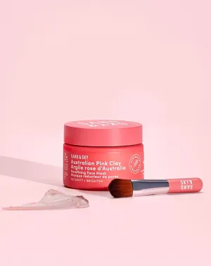 Australian Pink Clay Porefining Face Mask Deluxe Travel Size