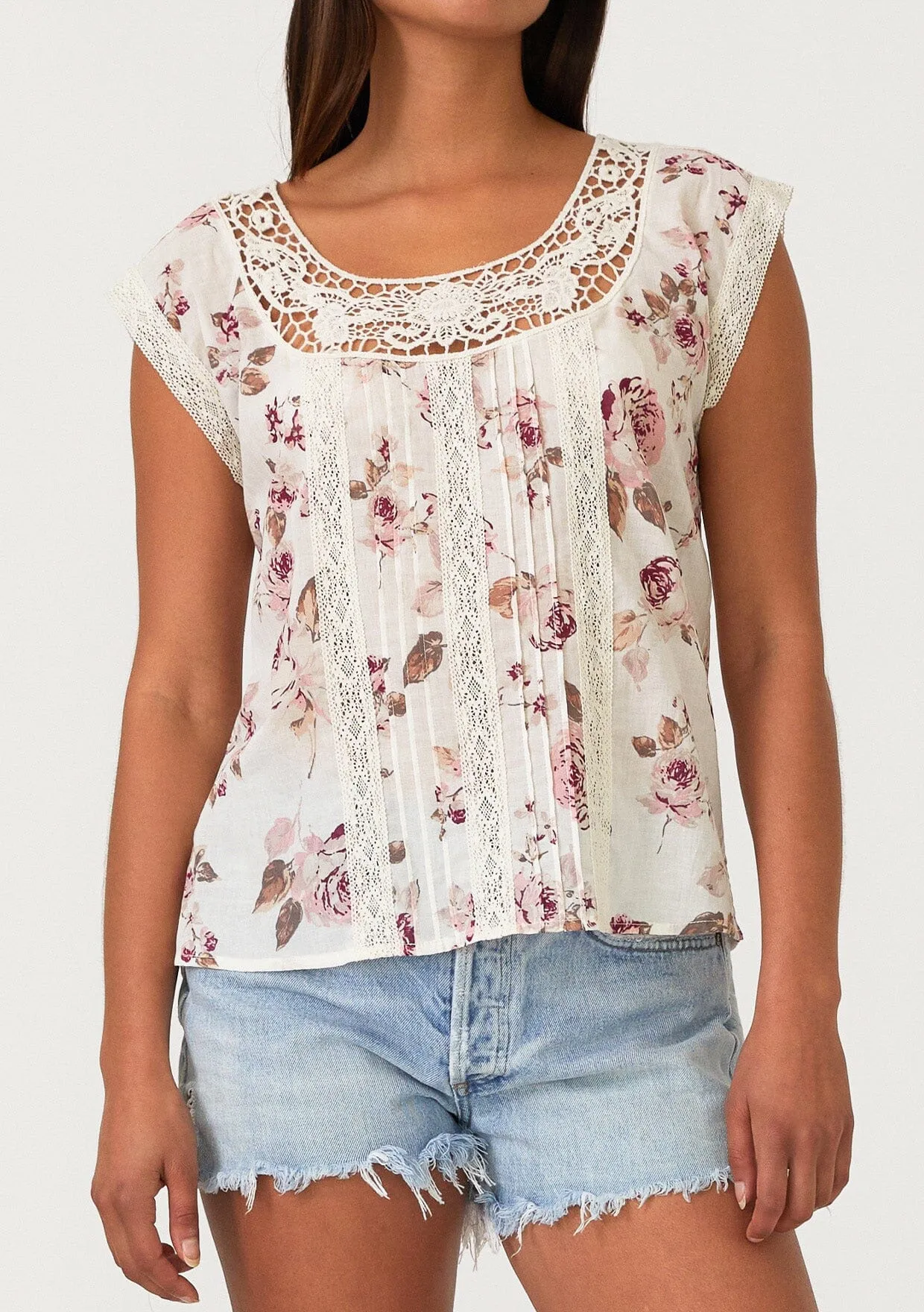 Avery Floral Top
