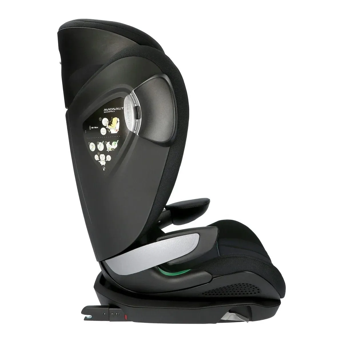 Avionaut Maxspace Smart Highback Booster Seat in Black