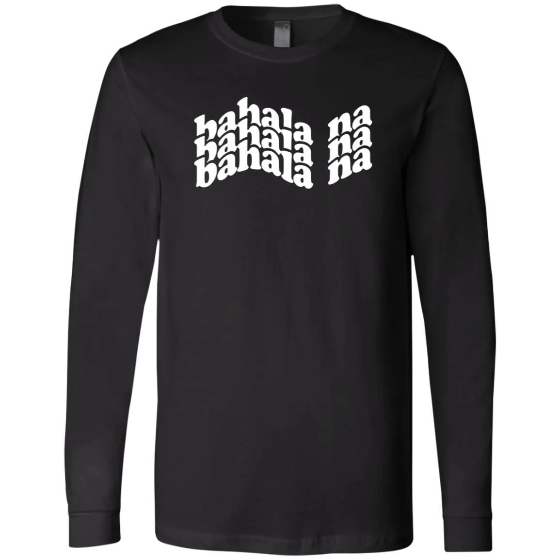 Bahala Na Floating Unisex Jersey Long Sleeve T-Shirt