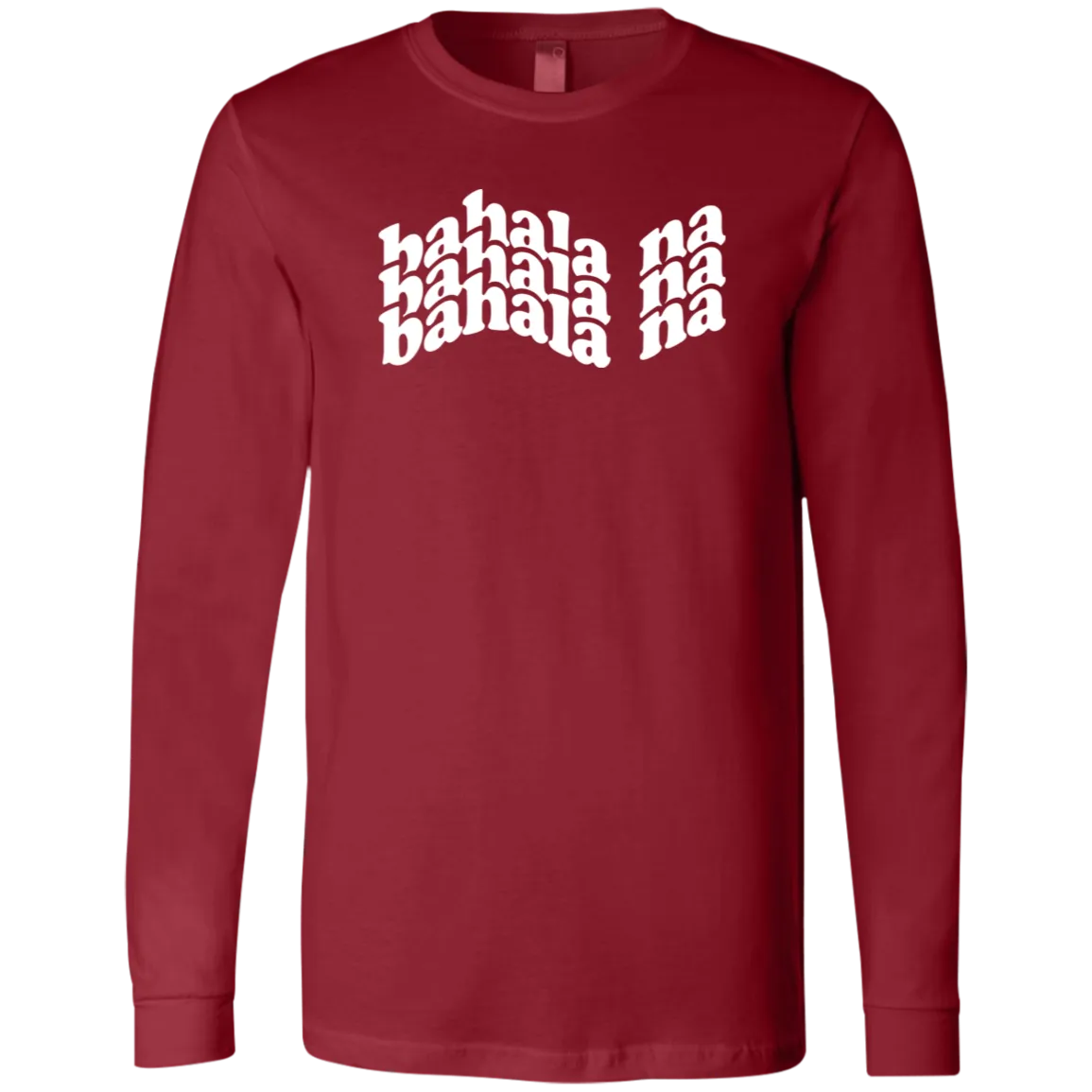 Bahala Na Floating Unisex Jersey Long Sleeve T-Shirt