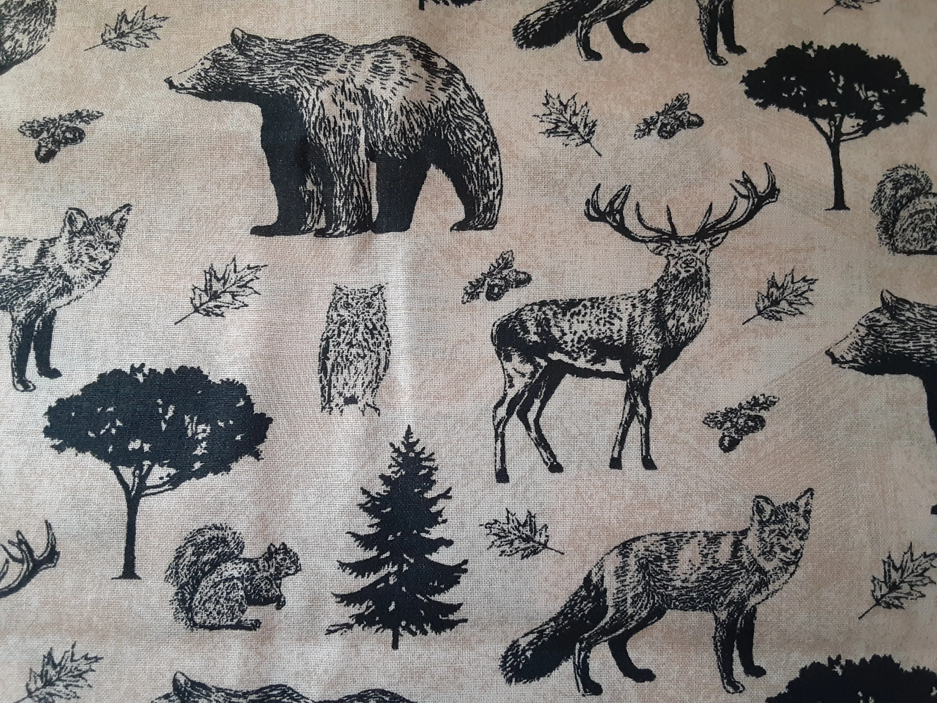 Bear Fox Deer Book Holder/Cover