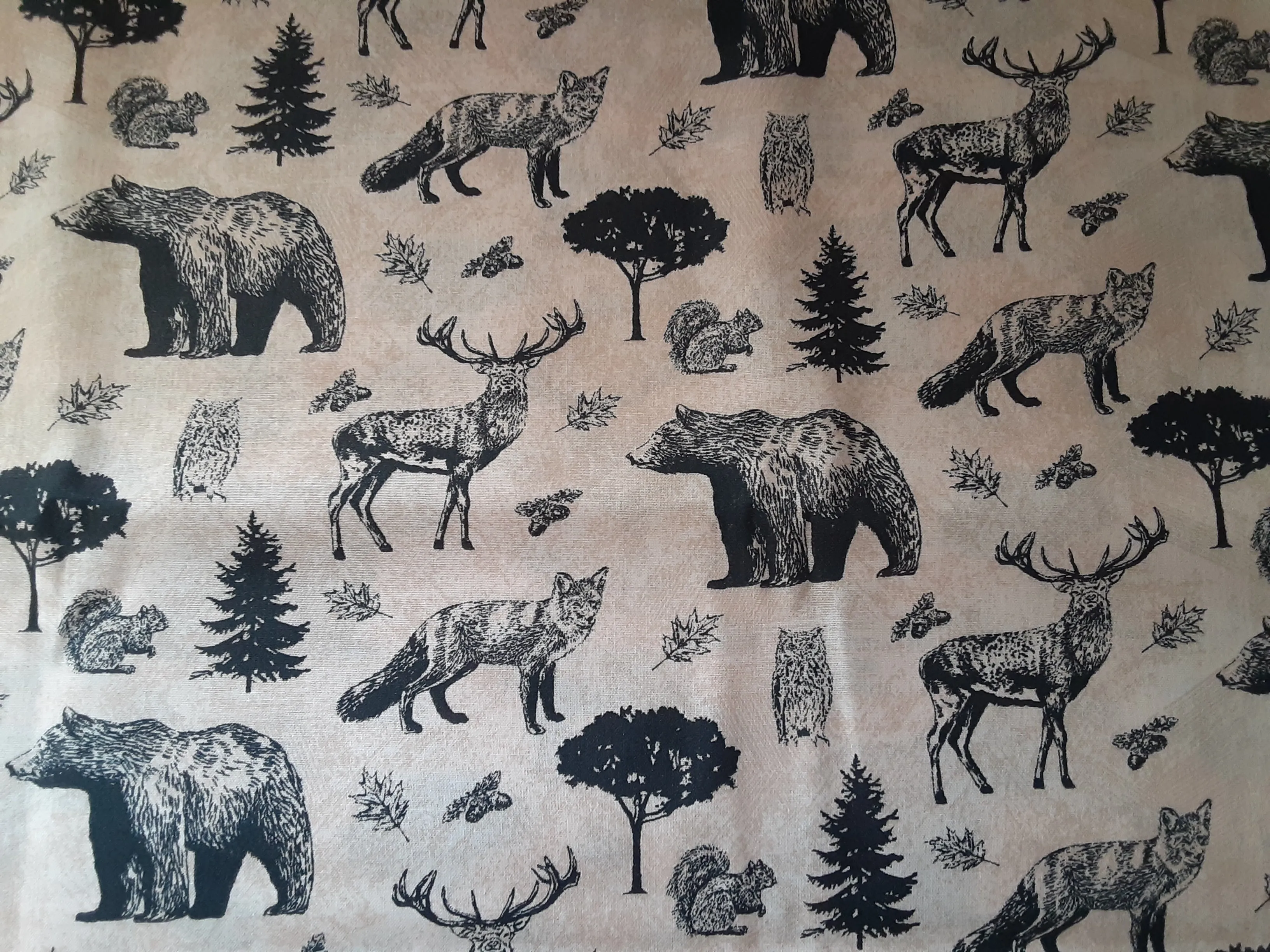 Bear Fox Deer Book Holder/Cover