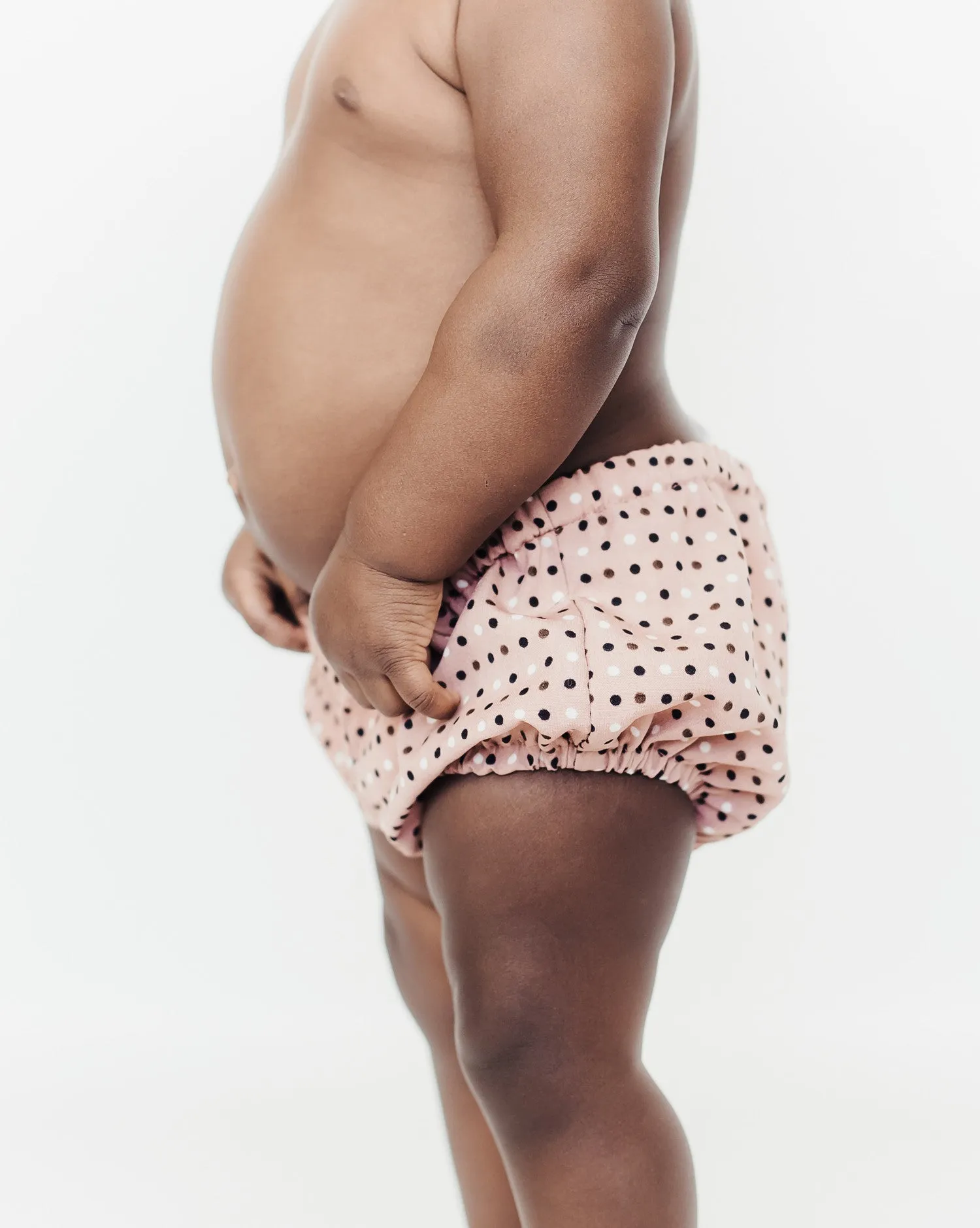 Bloomers in Rose Polkadot