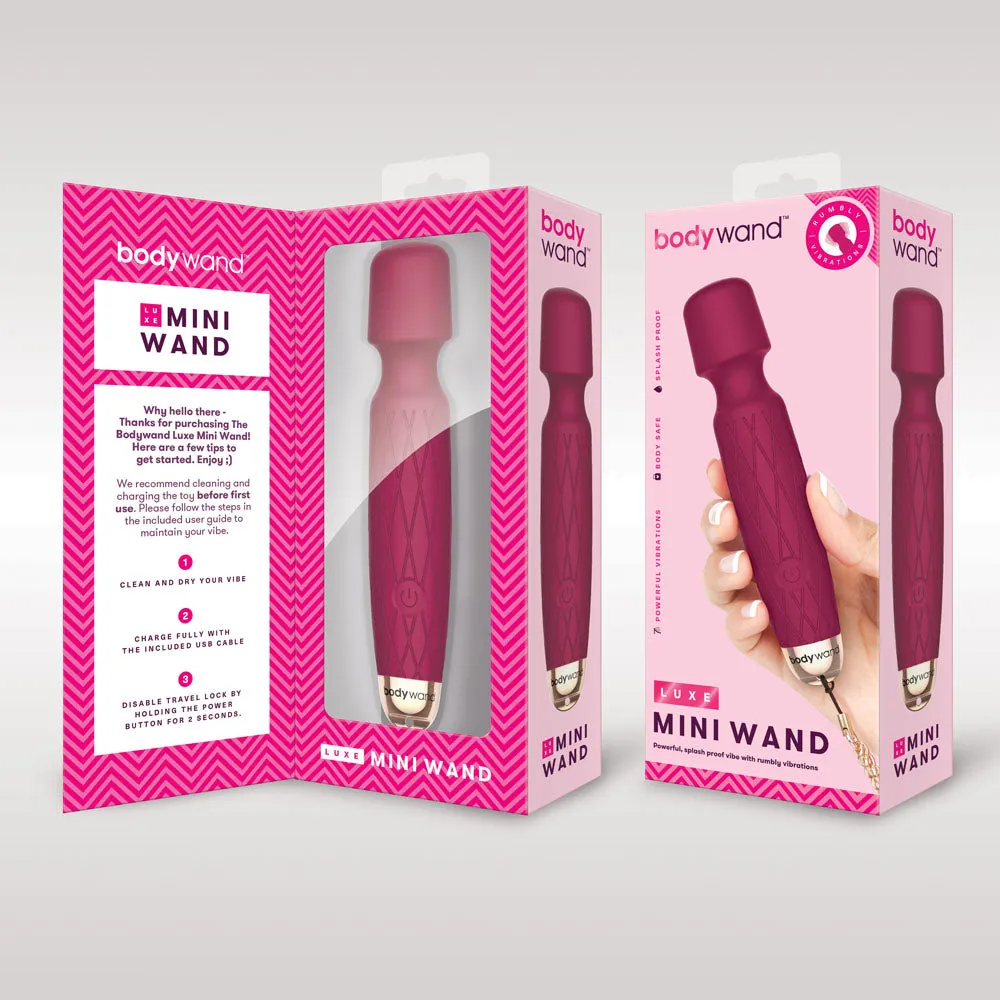 Bodywand Luxe Mini Wand - Pink
