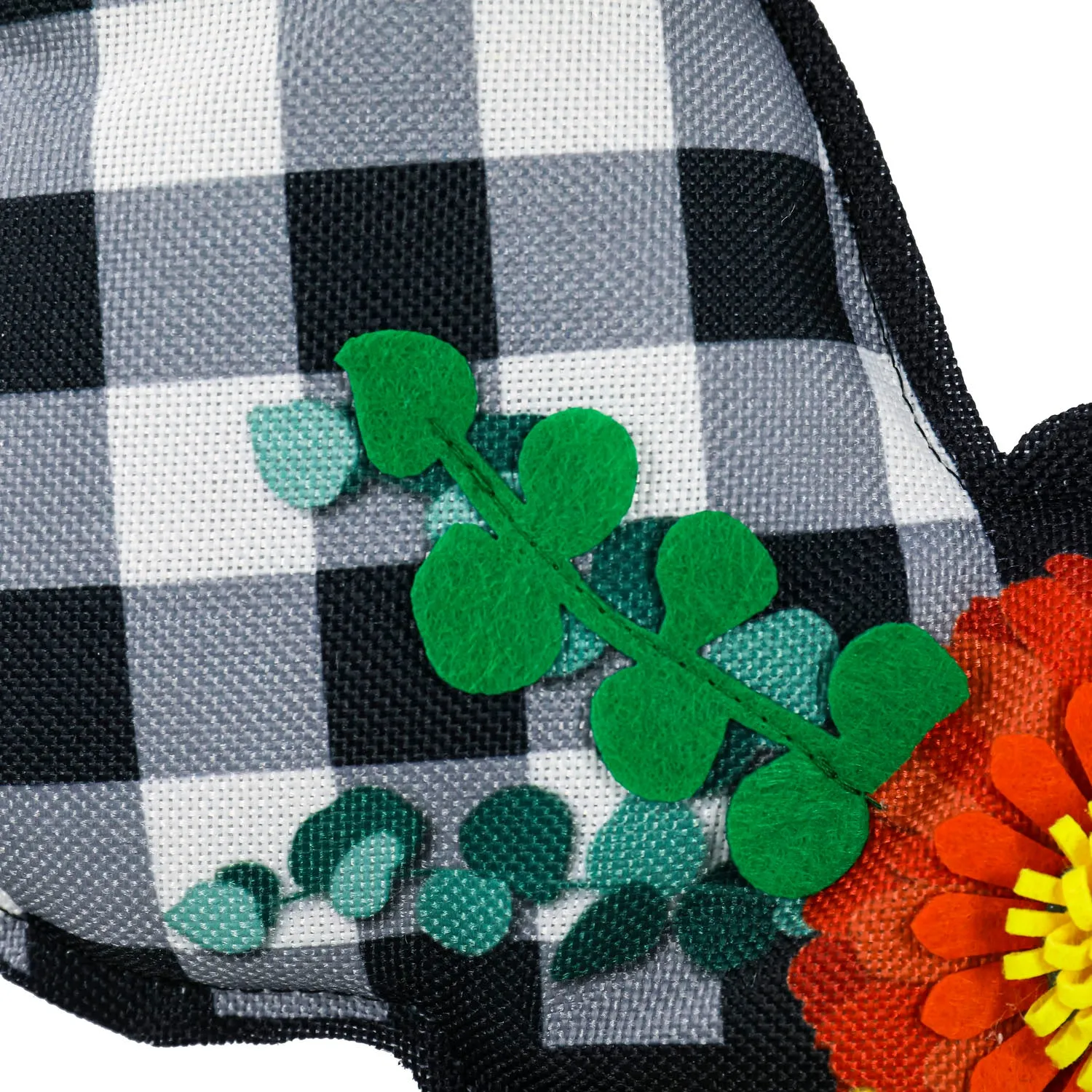 Buffalo Check Butterfly Door Décor,2dhb2245