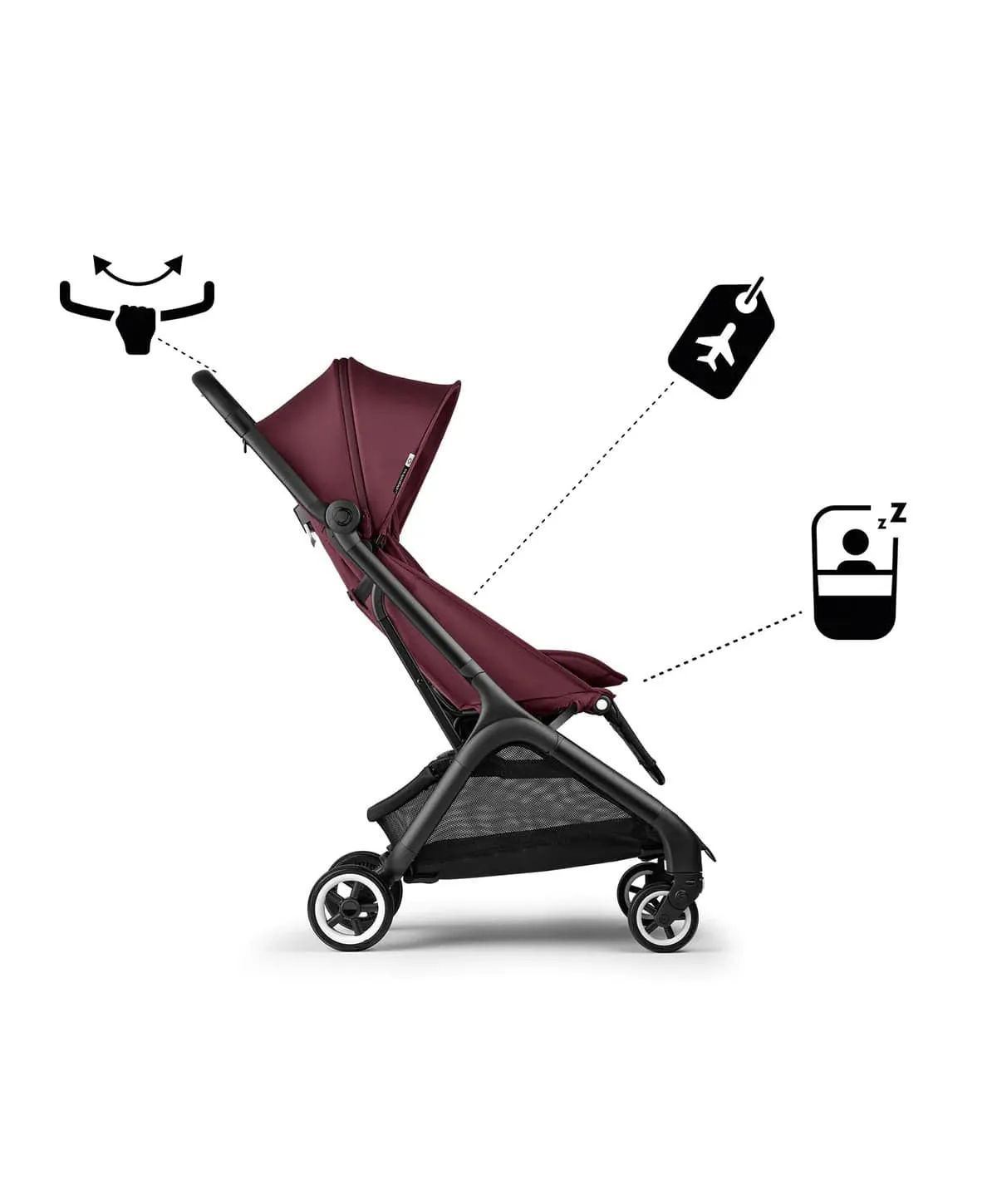 Bugaboo Butterfly - Dark Cherry