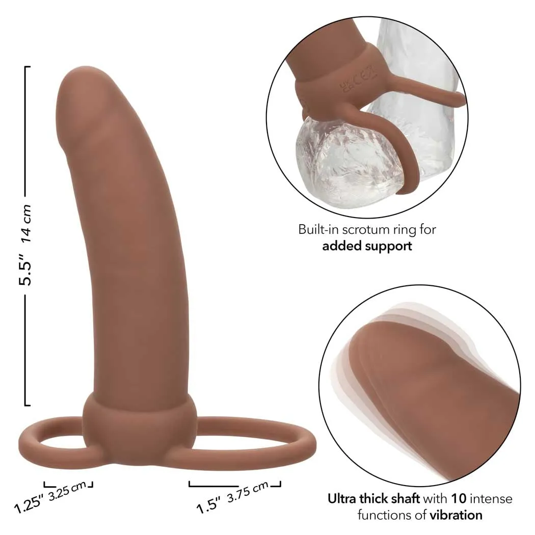 CalExotics Performance Maxx Rechargeable Thick Dual Penetrator