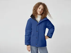 Canada Goose Youth Logan Parka - Pacific Blue