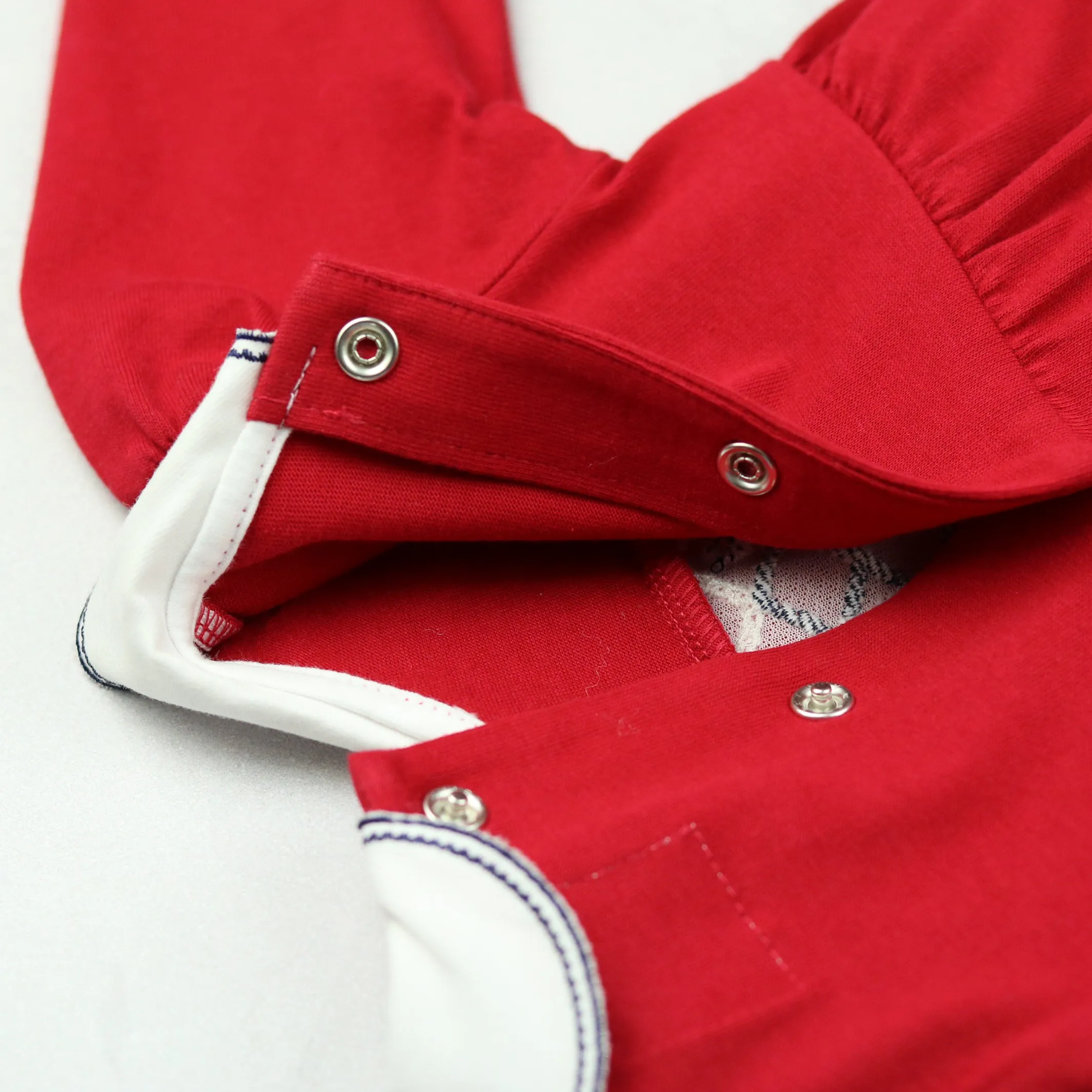 Carol Red Baby Girls Babygrow
