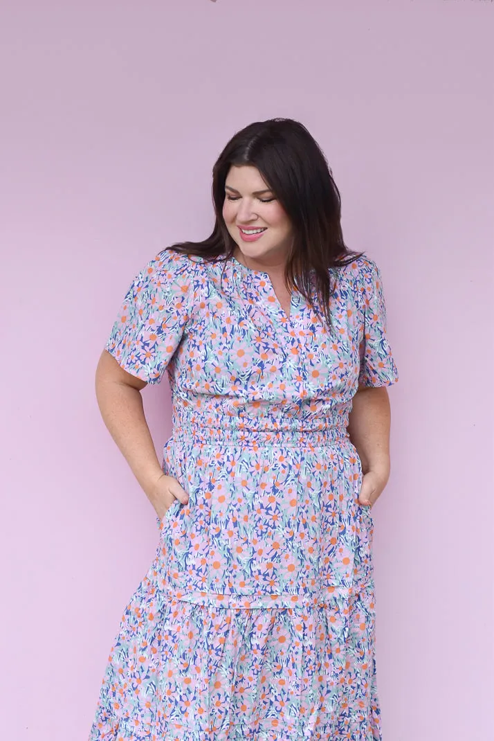 Charlotte Floral Maxi Dress
