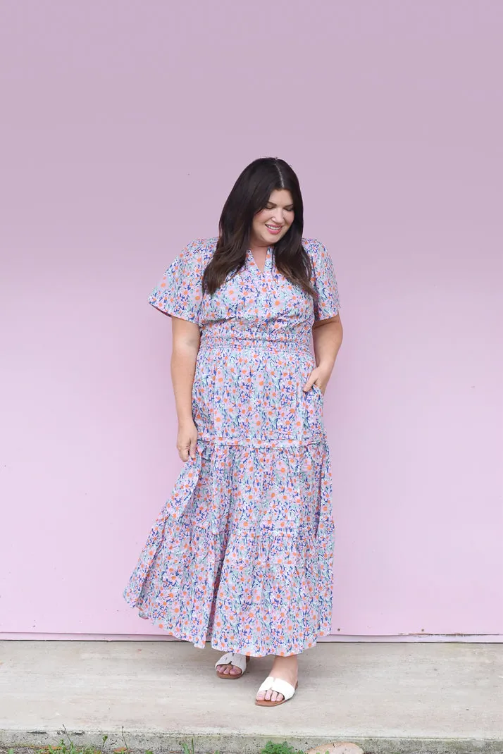 Charlotte Floral Maxi Dress