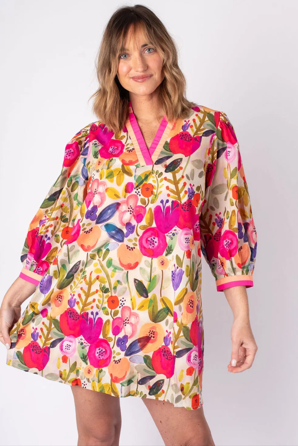 Chloe Floral Mini Dress