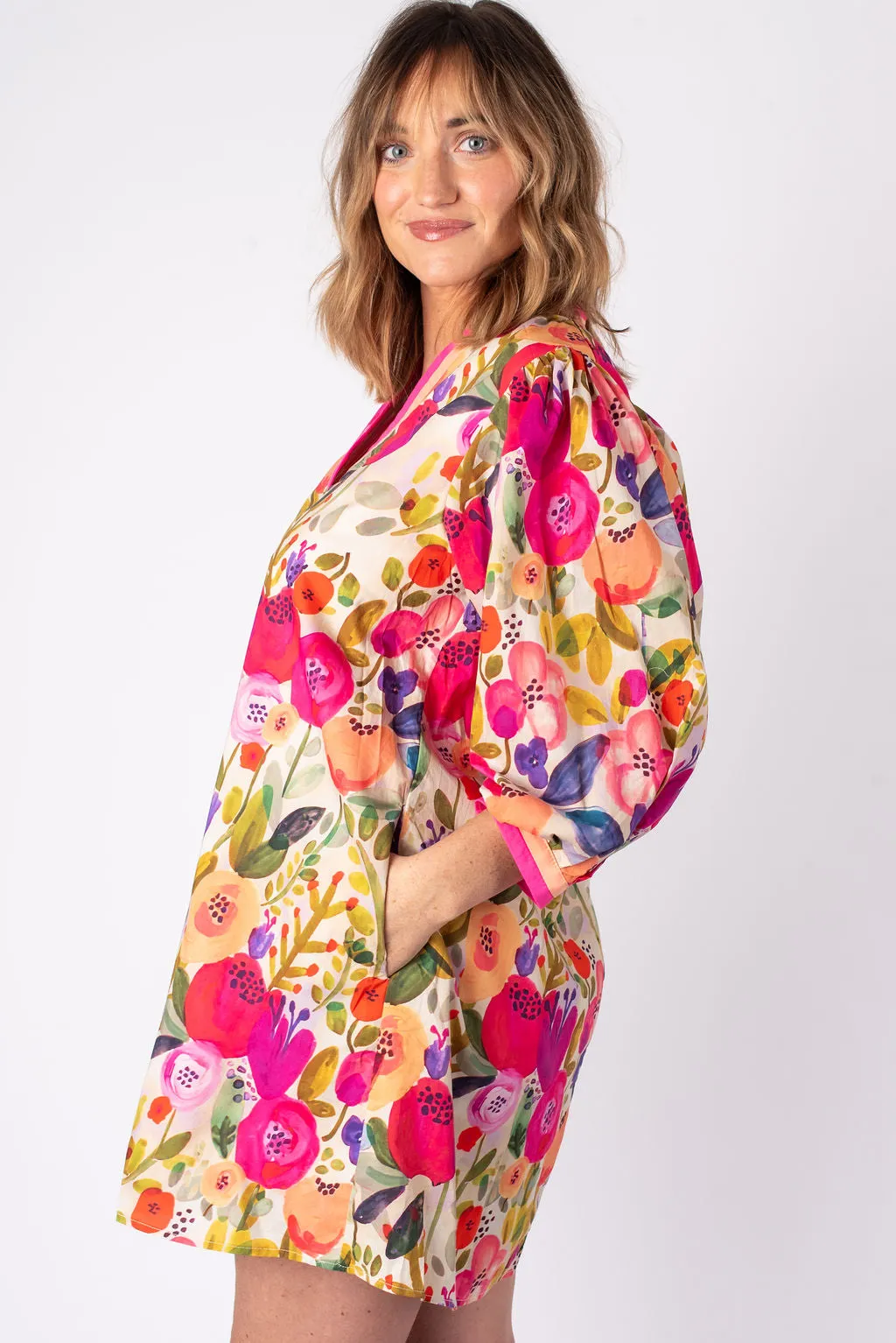 Chloe Floral Mini Dress