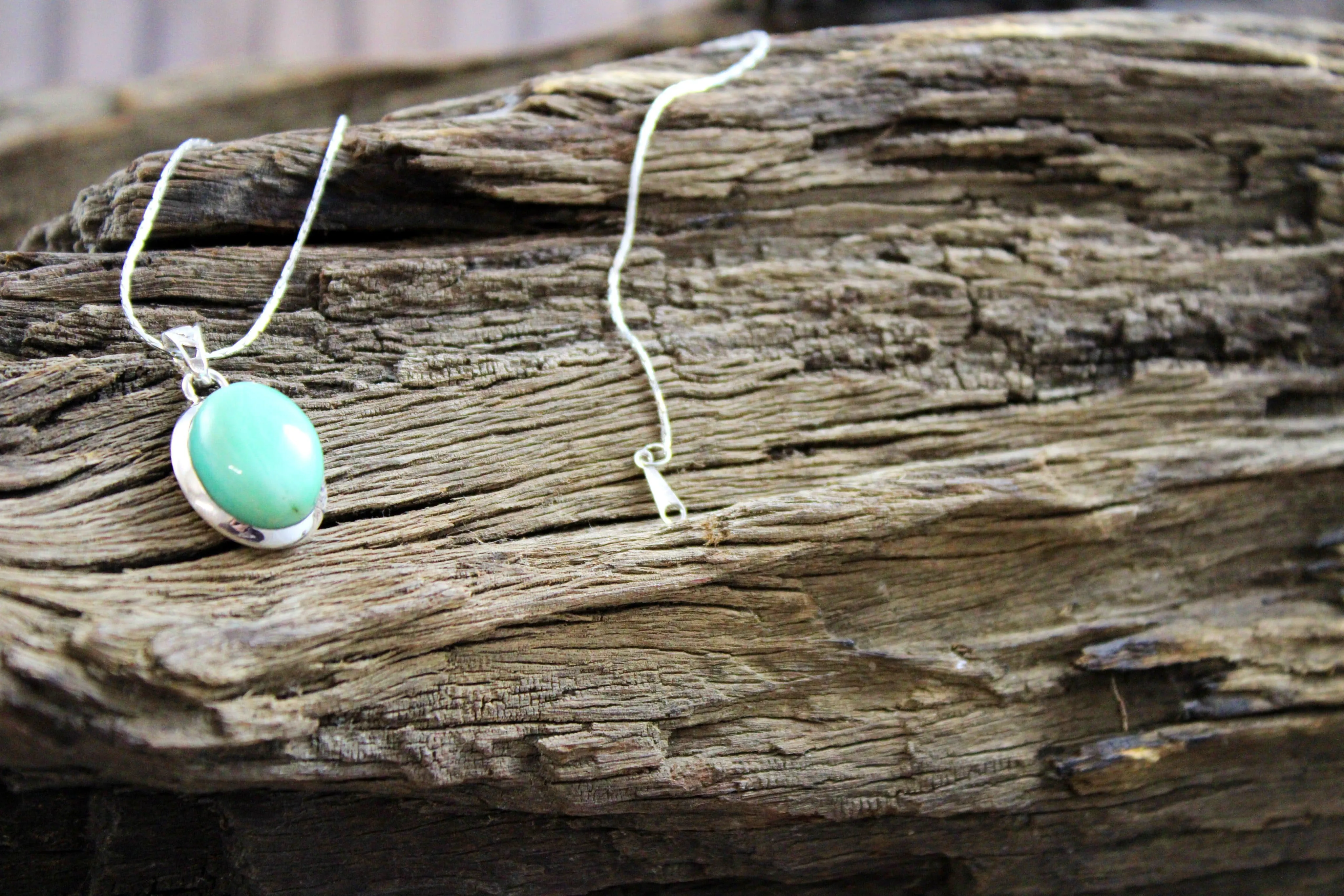 Chrysoprase Pendant