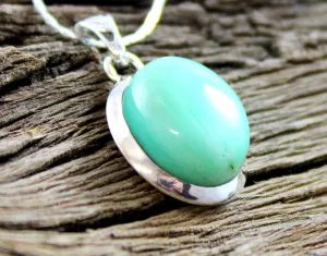 Chrysoprase Pendant