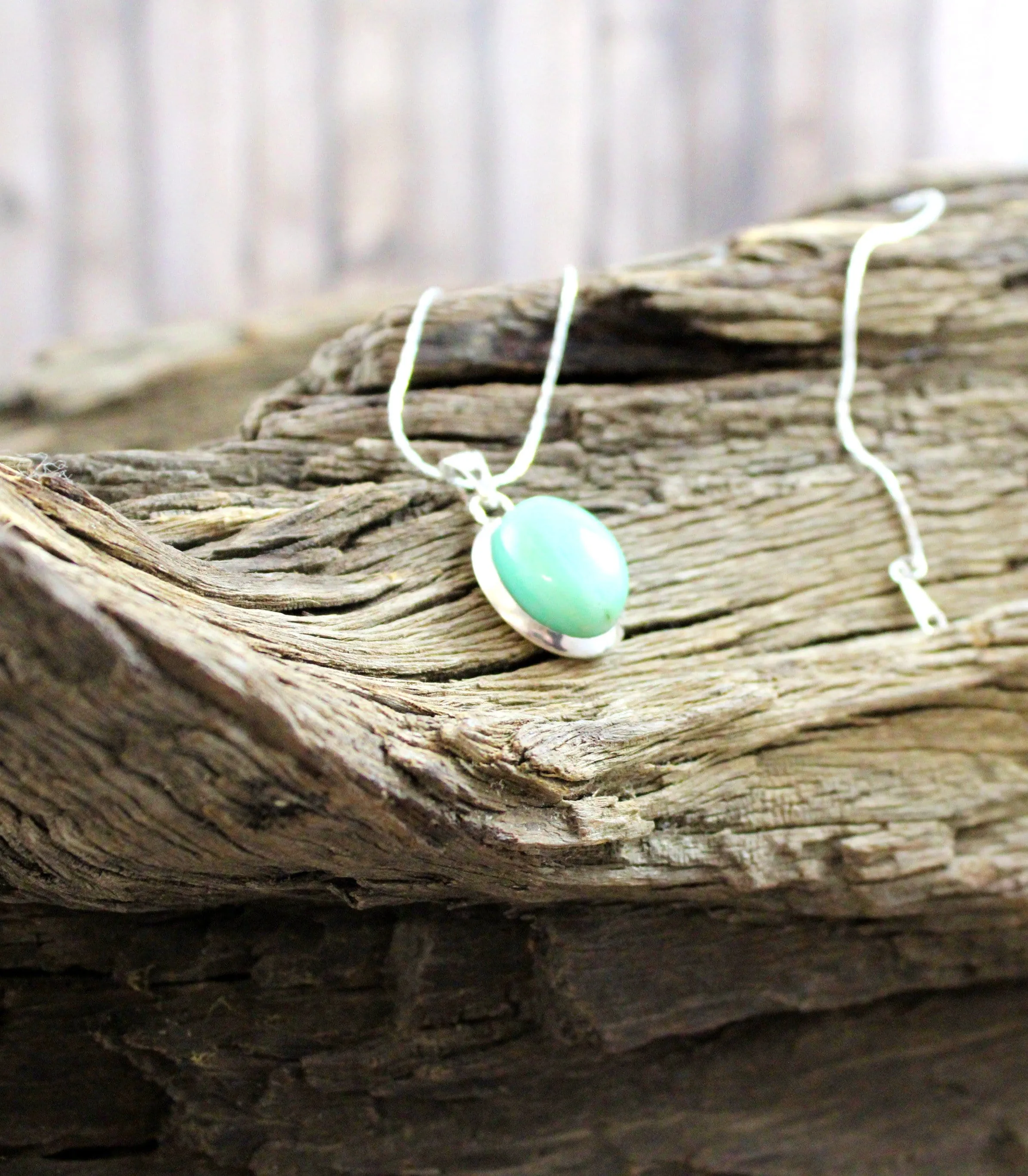 Chrysoprase Pendant