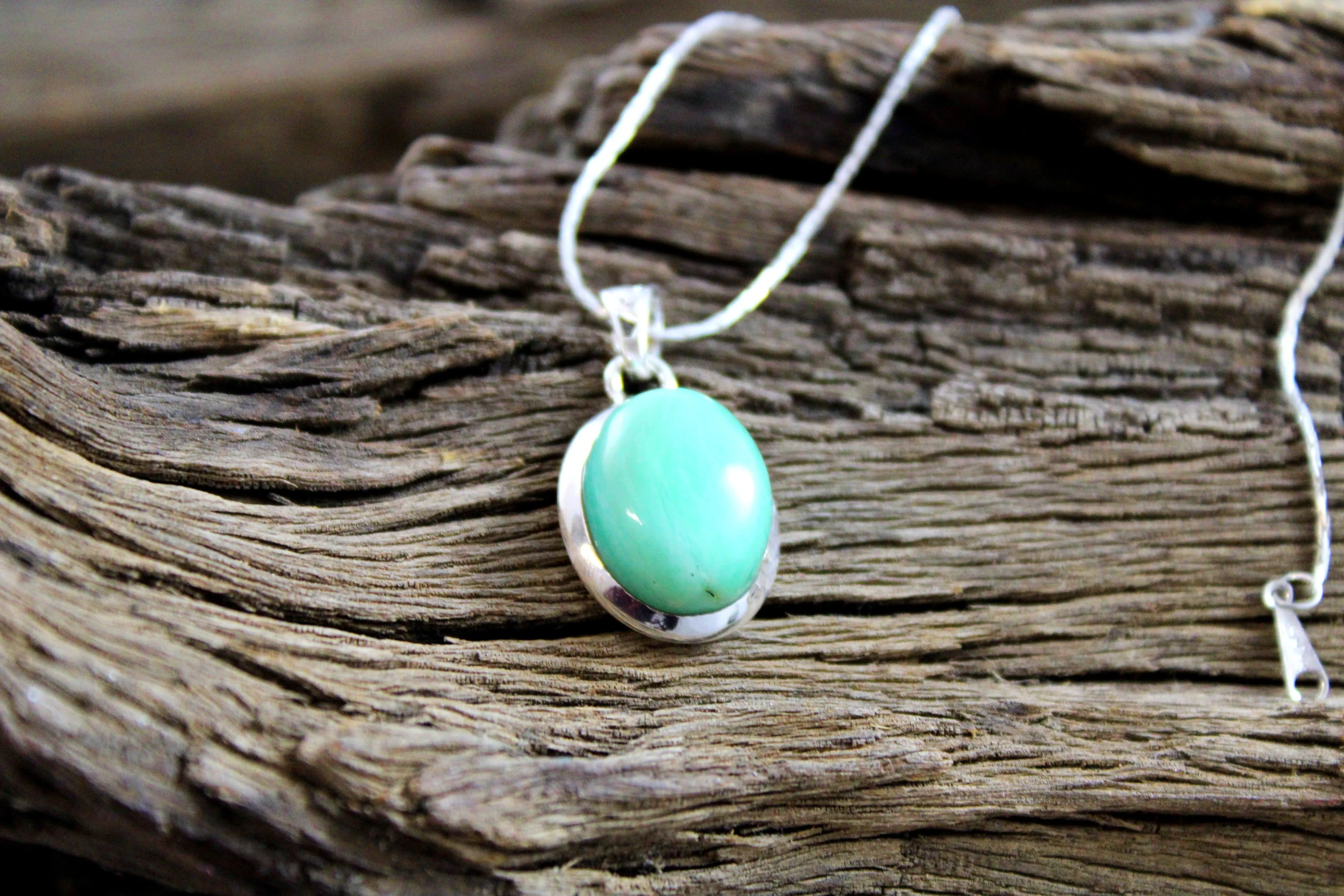 Chrysoprase Pendant