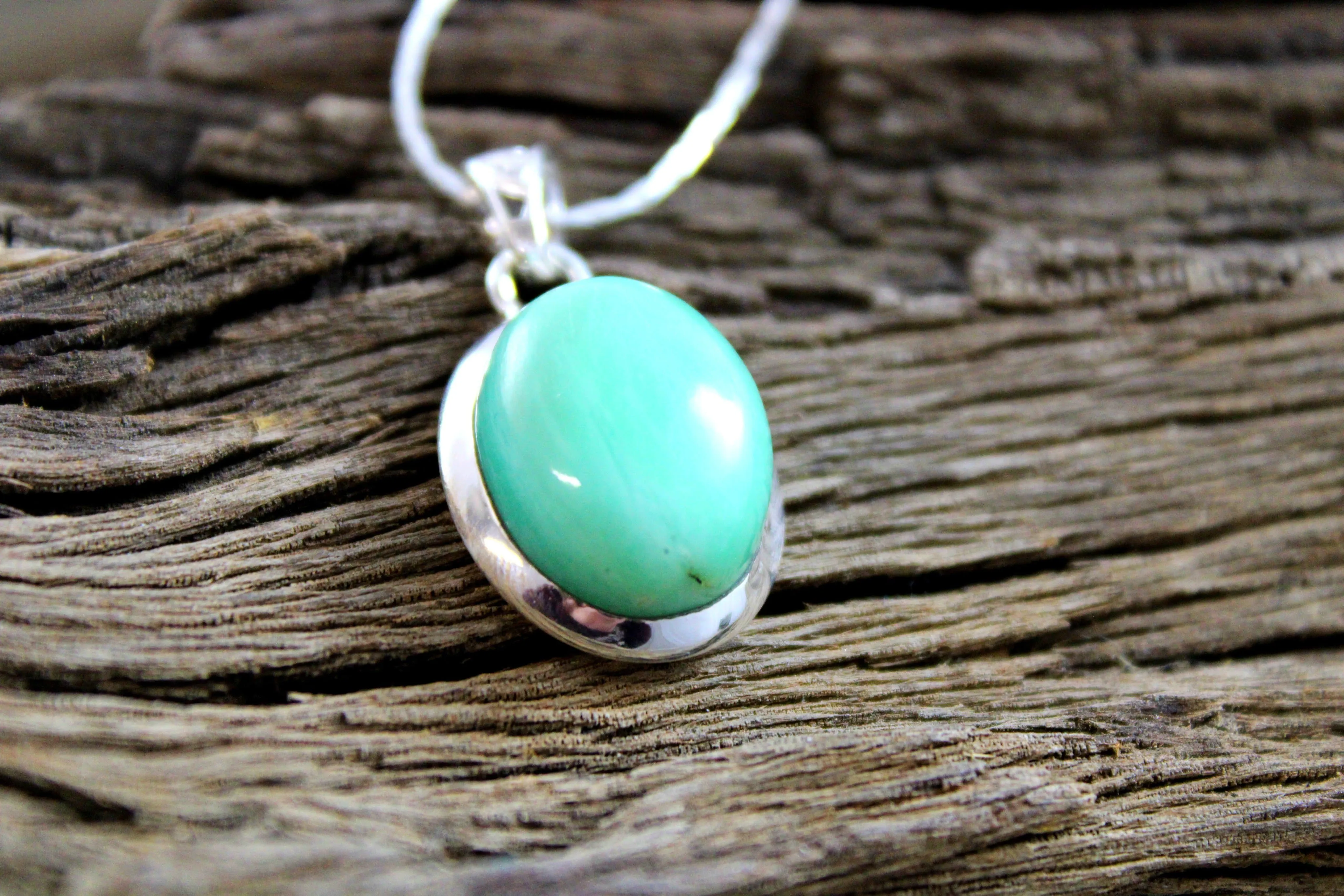 Chrysoprase Pendant