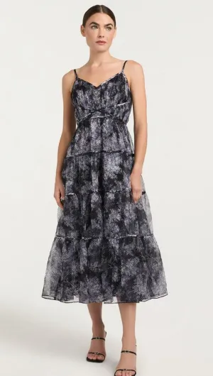 Cinq a Sept Livvy Dress - Black Multi
