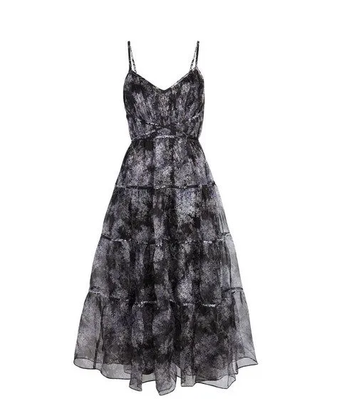 Cinq a Sept Livvy Dress - Black Multi