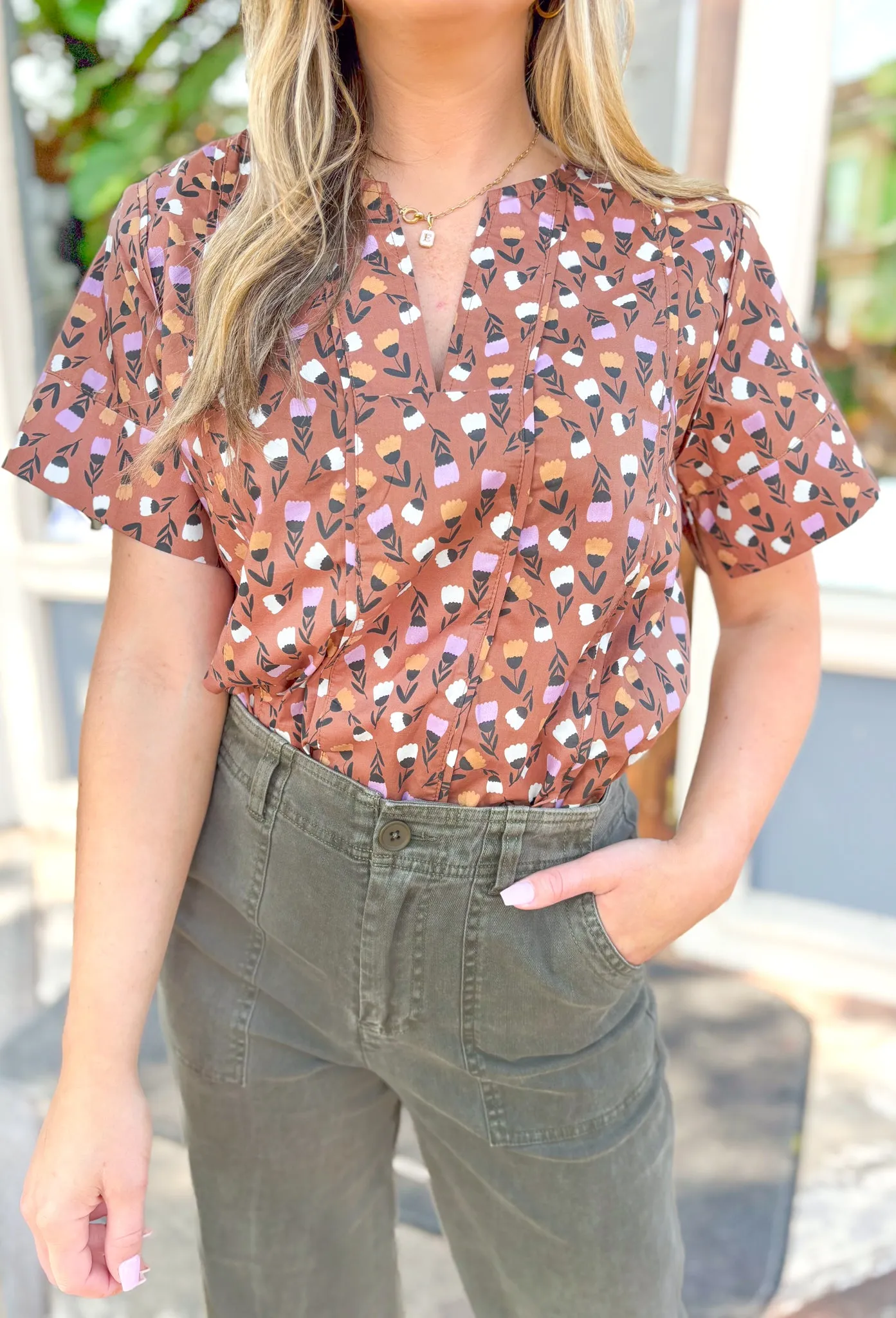Closer Than Ever Floral Top