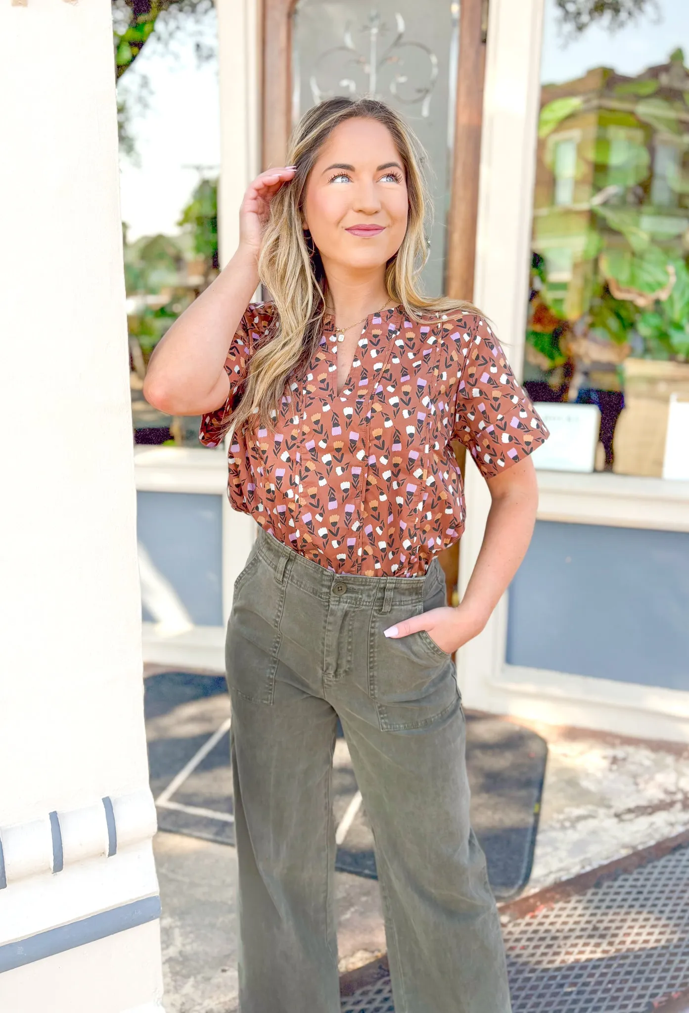 Closer Than Ever Floral Top
